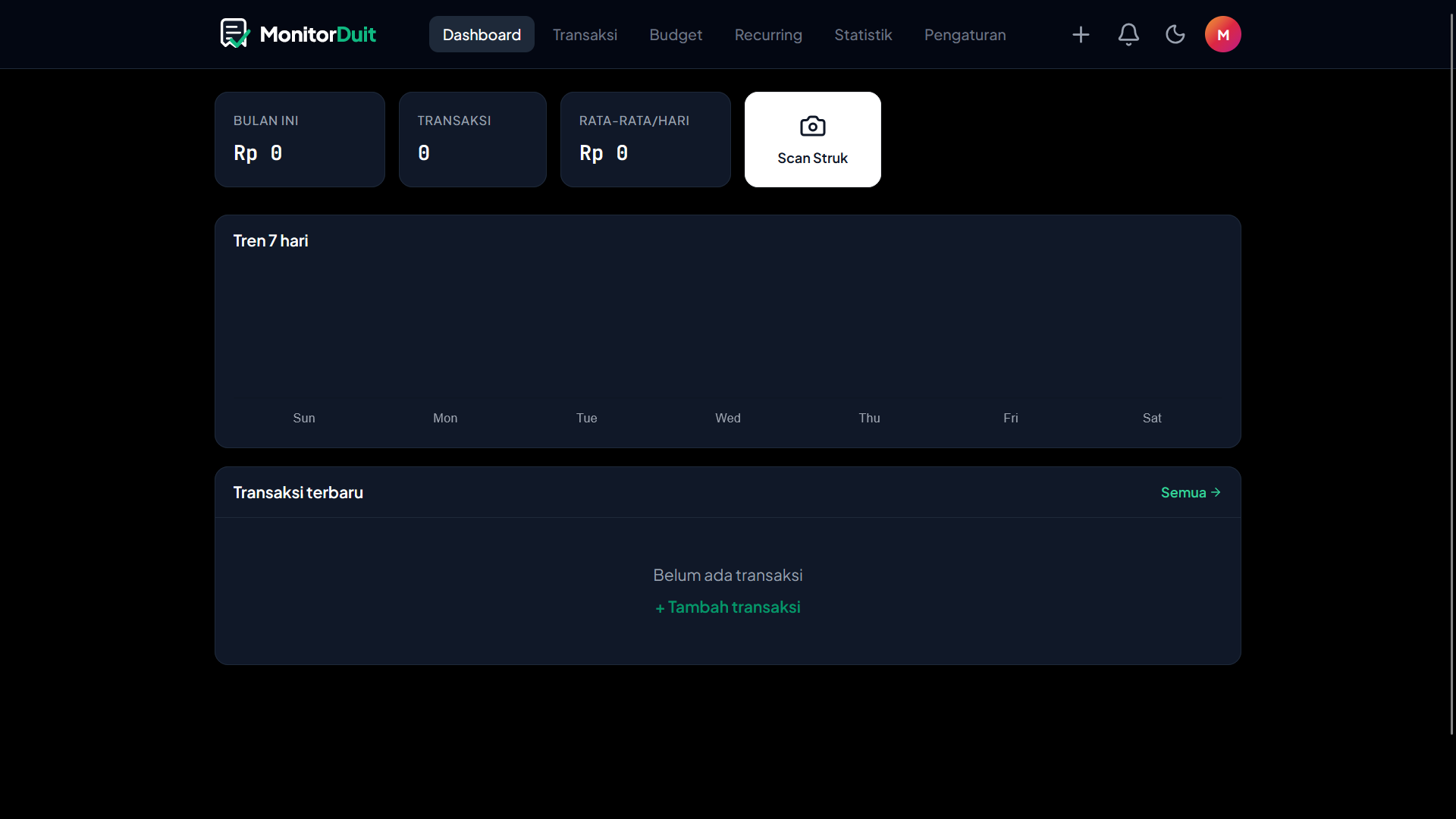 MonitorDuit app interface preview